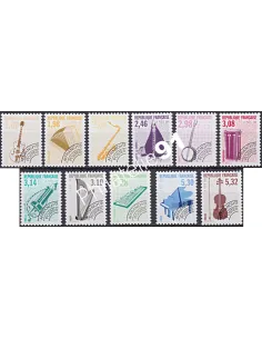 préoblitérés n° 213 à 223, collection Timbres France