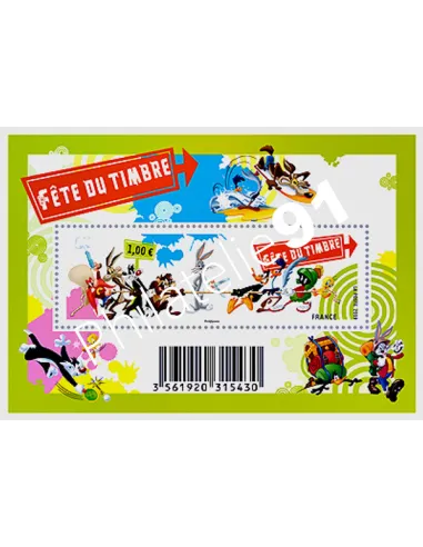 Feuille n° 4341 F - LOONEY TUNES - Fête du Timbre 2009