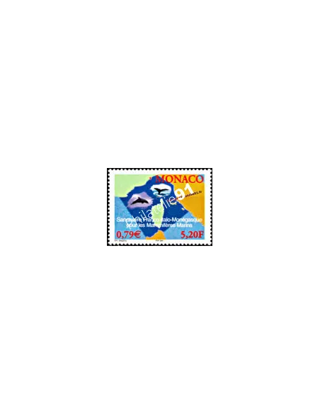 Timbre de Monaco n° 2287 - Thématique : Mammifères marins