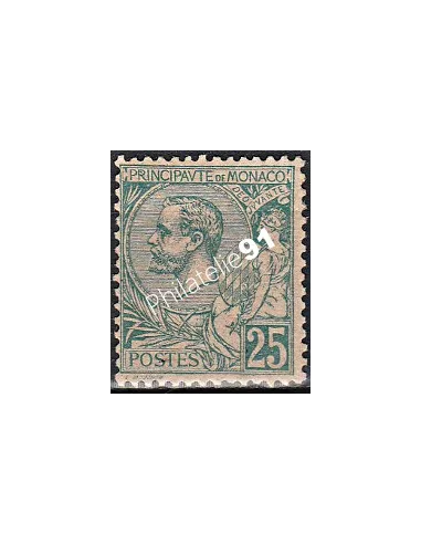 Timbre n° 16  de Monaco, collection timbres Monaco