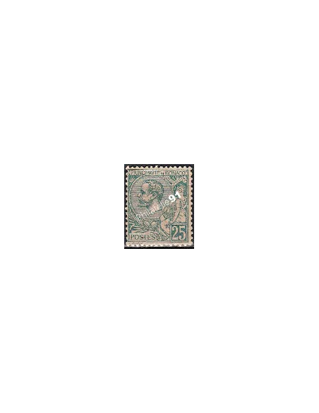 Timbre n° 16  de Monaco, collection timbres Monaco