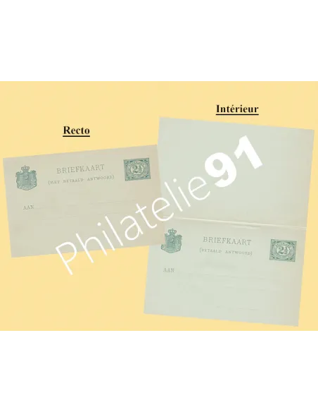 Pays-Bas,entier postal, collection entier Europe