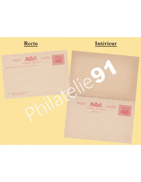 Australie,entier postal, collection entier Monde