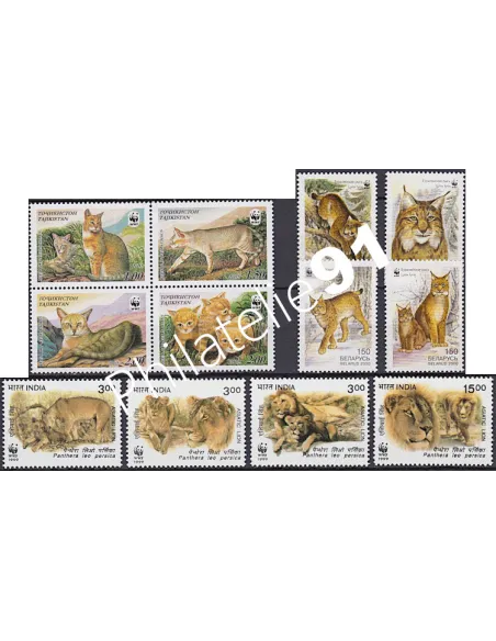 Tous Pays, Lot de Timbres Animaux, collection timbres Thématiques