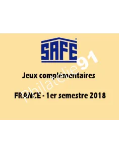 Jeu SAFE-dual France 2018, matériel philatélique