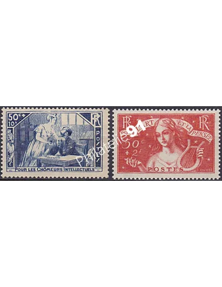 Timbre n° 307 à 308, collection timbres France