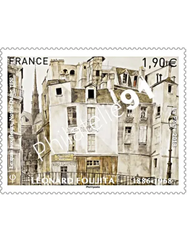 Timbre n° 5200, Léonard Foujita 1886-1968, timbres France