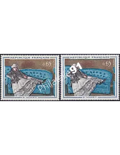Variété sur timbre n° 1364, collection timbres France