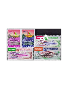 GUINÉE - n°   39 à 40 et P.A. n° 11 à 13 - J.O. de Rome 1960