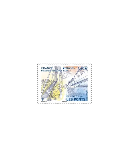 Timbre n° 5218, Europa - Les ponts, timbres France