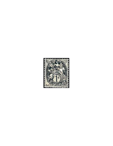 Timbre de France n° 107, Type Blanc, collection timbres  France