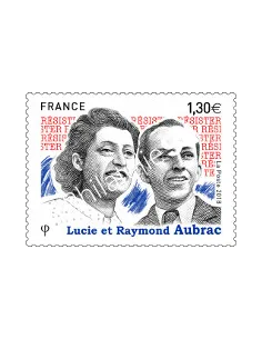 Timbre n° 5219, Lucie et Raymond Aubrac, timbres France