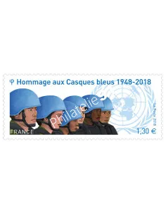 Timbre n° 5220, Hommage aux Casques bleus, timbres France
