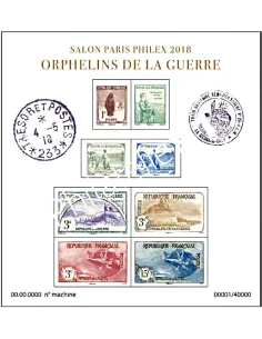 F 5226 - BLOC ORPHELINS DE LA GUERRE, timbres France