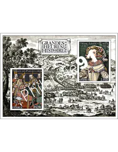 Feuille n° 5236, Les grandes heures de l'Histoire de France, timbres France