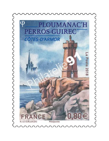 Timbre n° 5244, Ploumanac'h-Perros-Guirec (Côtes d'Armor), timbres France