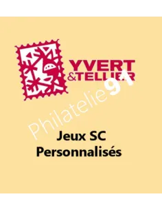 Jeux SC, TIMBRES PERSONNALISES 2008, collection matériel philatélique