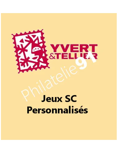 Jeux SC, TIMBRES PERSONNALISES 2008, collection matériel philatélique