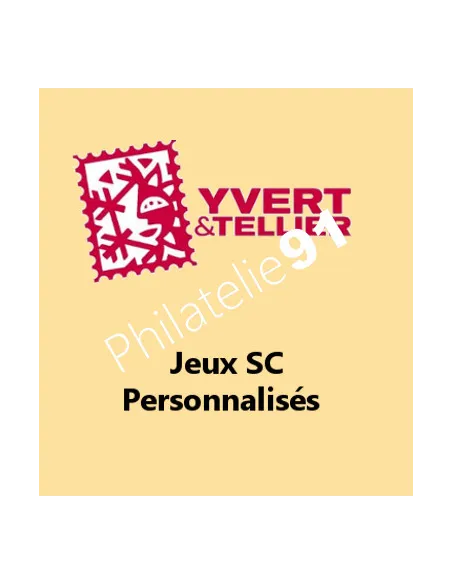 Jeux SC, TIMBRES PERSONNALISES 2008, collection matériel philatélique