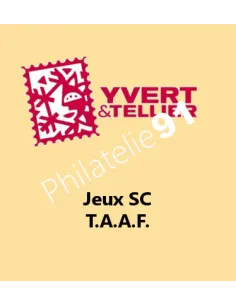 TAAF, Jeu SC de 2004 à 2009, collection matériel philatélique