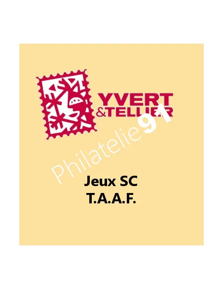 TAAF, Jeu SC des origines à 2003, collection matériel philatélique