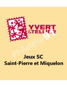 Saint-Pierre et Miquelon,Jeu SC, collection matériel philatélique