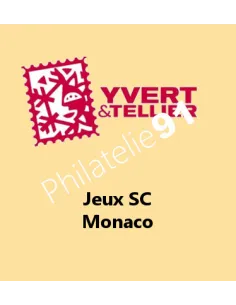 Monaco,Jeu SC, collection matériel philatélique