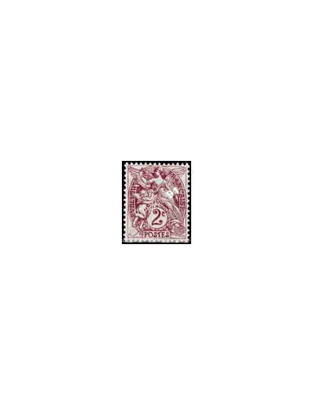 Timbre n° 108, type blanc, collection timbres France