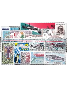 année complète des timbres des TAAF de 1997, Timbres des DOM TOM