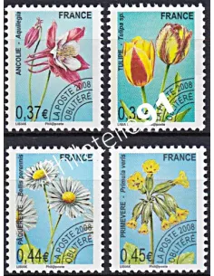 préoblitérés n° 253 à 256, collection Timbres France