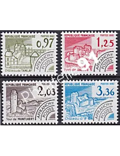 préoblitérés n° 174 à 177, collection Timbres France