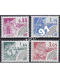 préoblitérés n° 170 à 173, collection Timbres France