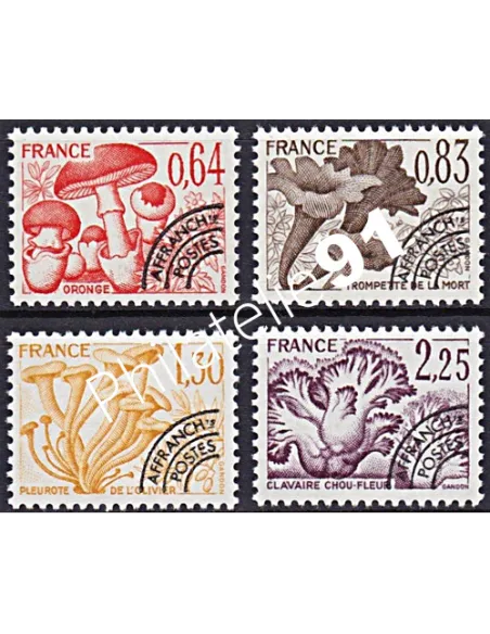 préoblitérés n° 158 à 161, collection Timbres France