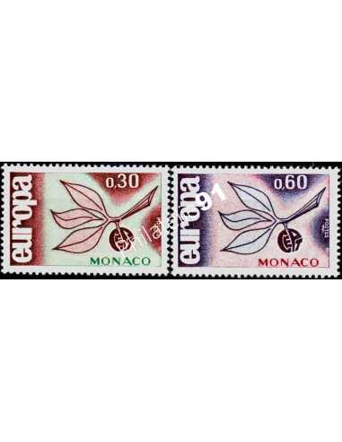 MONACO n° 675 et 676, EUROPA 1965, collection de timbres d'Europe