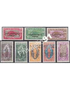 Moyen-Congo n° 93 à 99A, Collection timbres Colonies Françaises