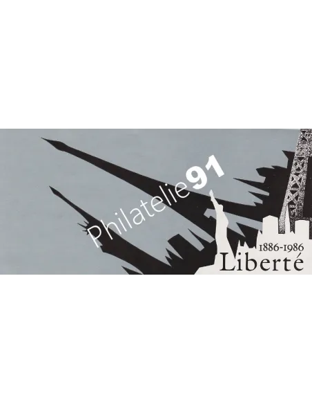 Pochette émission commune n° P2421, Collection timbres France