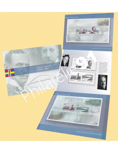 Pochette émission commune Suède-Norvège, Collection timbres Europe