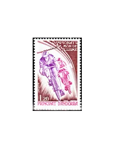 Timbre neuf  d'Andorre Français- n°  288 - Thématique : Vélo