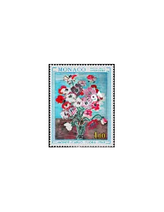 Timbre de MONACO n° 743 - Floralies internationales à Monte-Carlo