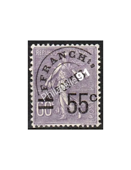 Timbre Préoblitéré n° 47 sans gomme (oblitéré), timbres France