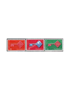 MONACO - n°  749 à 751 - EUROPA - 1968