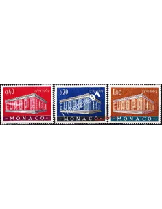 Timbres de MONACO n° 789 à 791 - Europa - 1969