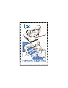 Timbre neuf  d'Andorre Français- n°  281 - Thématique : Sport