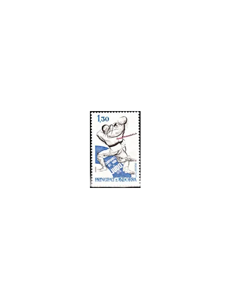 Timbre neuf  d'Andorre Français- n°  281 - Thématique : Sport