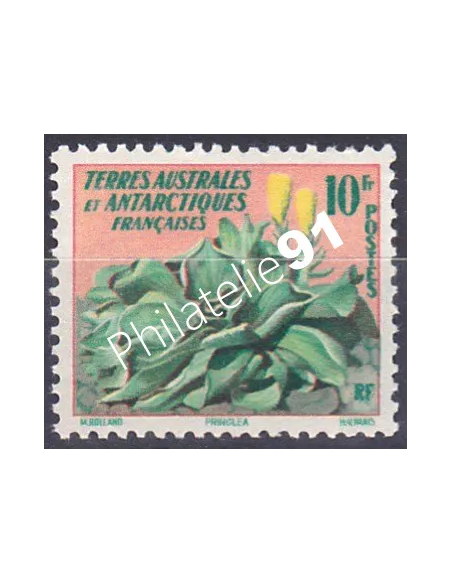 Timbre des TAAF n° 11, Flore, Chou des Kerguelen, Timbres des Dom Tom