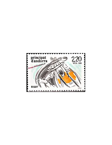 Timbre d'Andorre Français n° 368 - Thématique: Sport