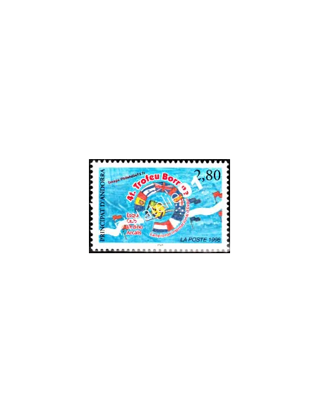 Timbre d'Andorre Français n° 467 - Thématique: sport