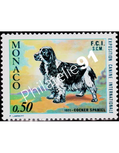 MONACO - n°  862 ** - Cocker spaniel