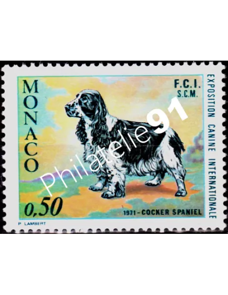 MONACO - n°  862 ** - Cocker spaniel