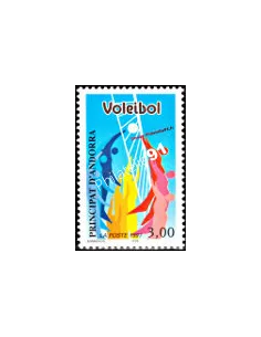 Timbre d'Andorre Français n° 486 - Thématique: sport